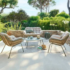 Salon de jardin PAOPAO Beige / Vert laurier