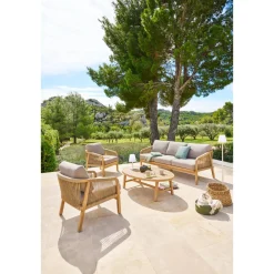 Salon de jardin PAPOUASIE Acacia