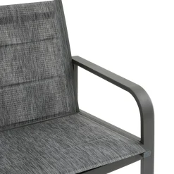 Salon de jardin PIAZZA Graphite