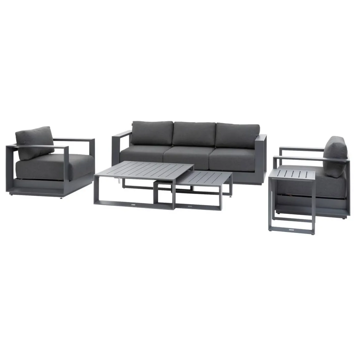 Salon de jardin rotatif ALLURE Graphite