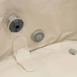 Spa semi-rigide connecté NORDIK Effet bois/Argile