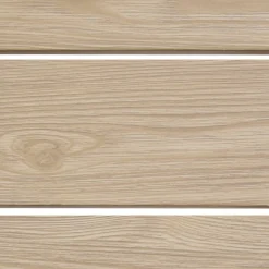 Table basse de jardin carrée ALLURE Lin / Acajou