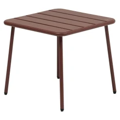 Table basse de jardin carrée PHUKET Acajou