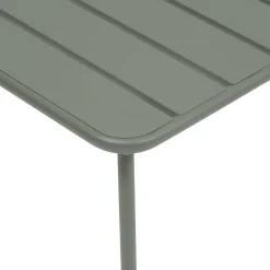 Table basse de jardin carrée PHUKET Vert laurier
