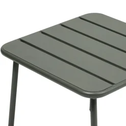Table basse de jardin carrée PHUKET Vert laurier