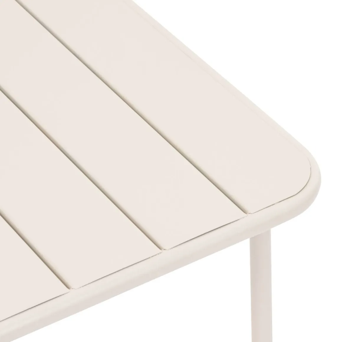Table basse de jardin carré PHUKET Argile
