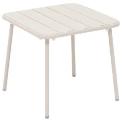 Table basse de jardin carré PHUKET Argile
