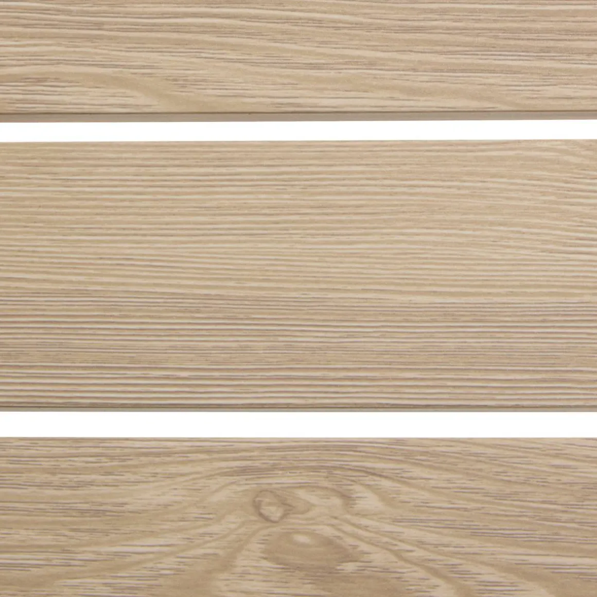 Table d'appoint de jardin carrée ALLURE Lin / Acajou