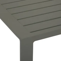 Table d'appoint de jardin carrée EVASION Vert laurier