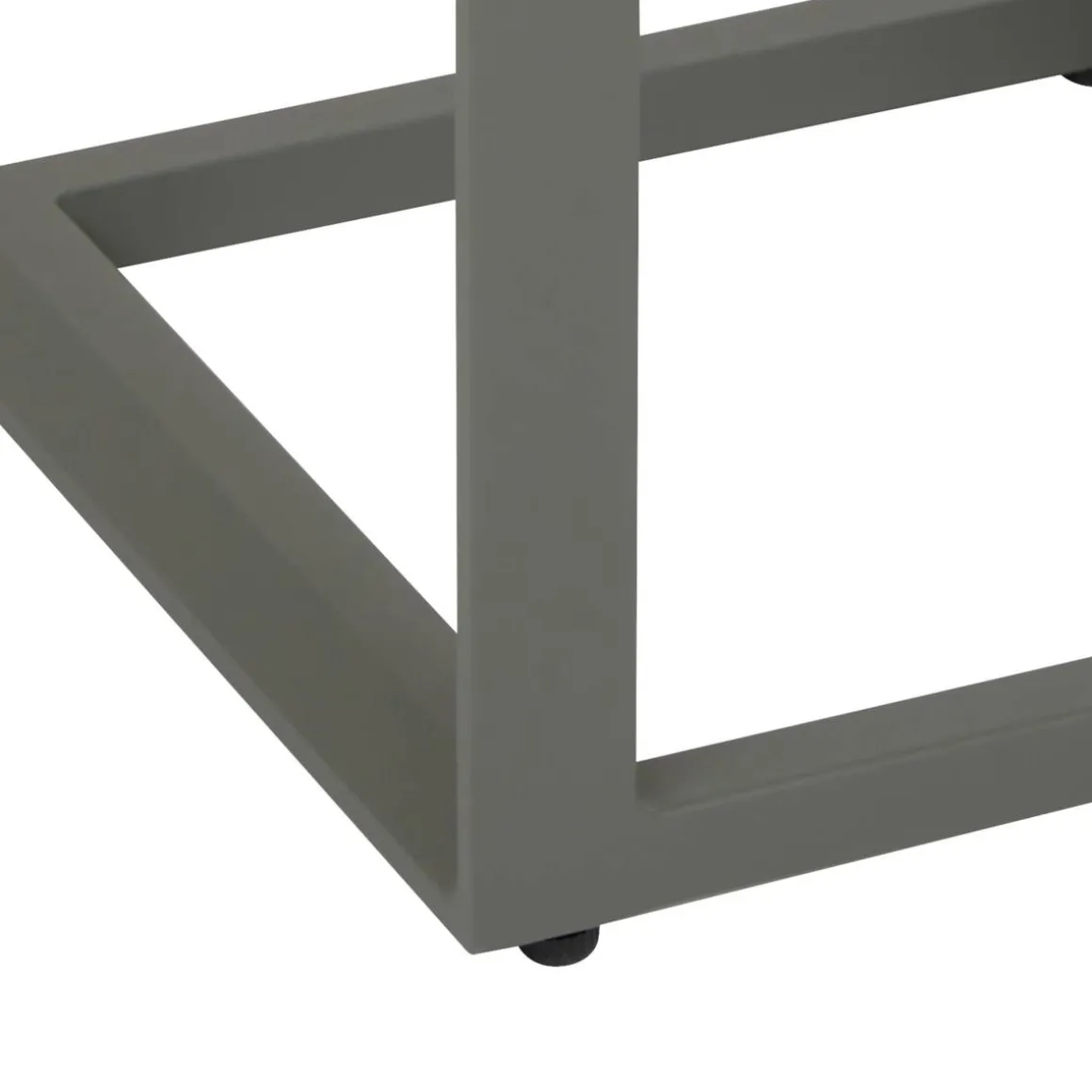 Table d'appoint de jardin carrée EVASION Vert laurier