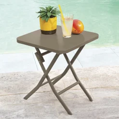 Table d'appoint de jardin carré GREENSBORO Tonka