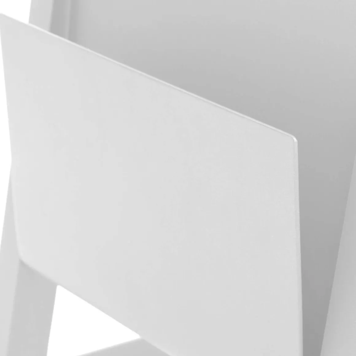 Table d'appoint de jardin carrée ALLURE Blanc