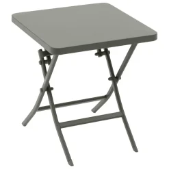 Table d'appoint de jardin carré GREENSBORO Vert laurier