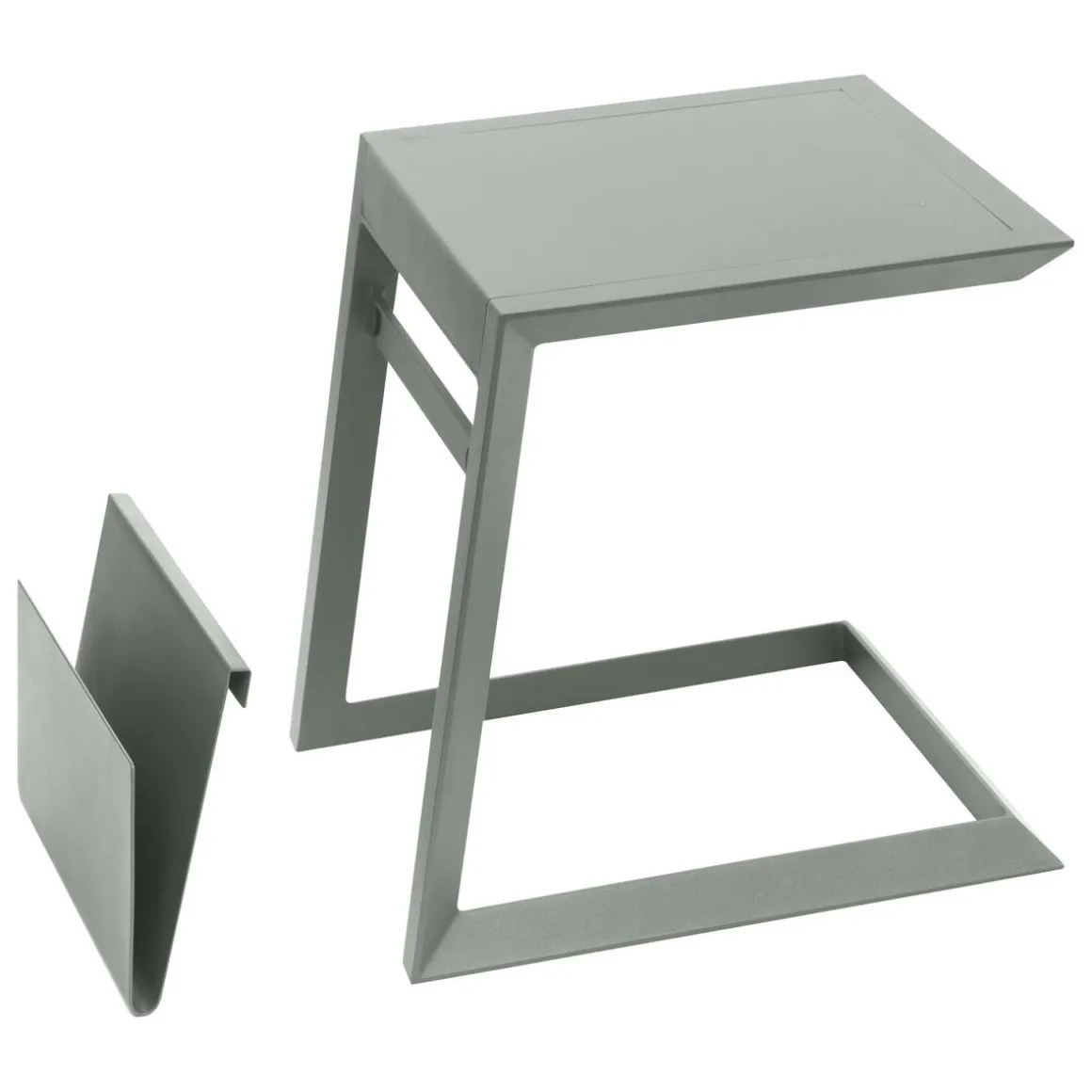 Table d'appoint de jardin carrée ALLURE Vert laurier