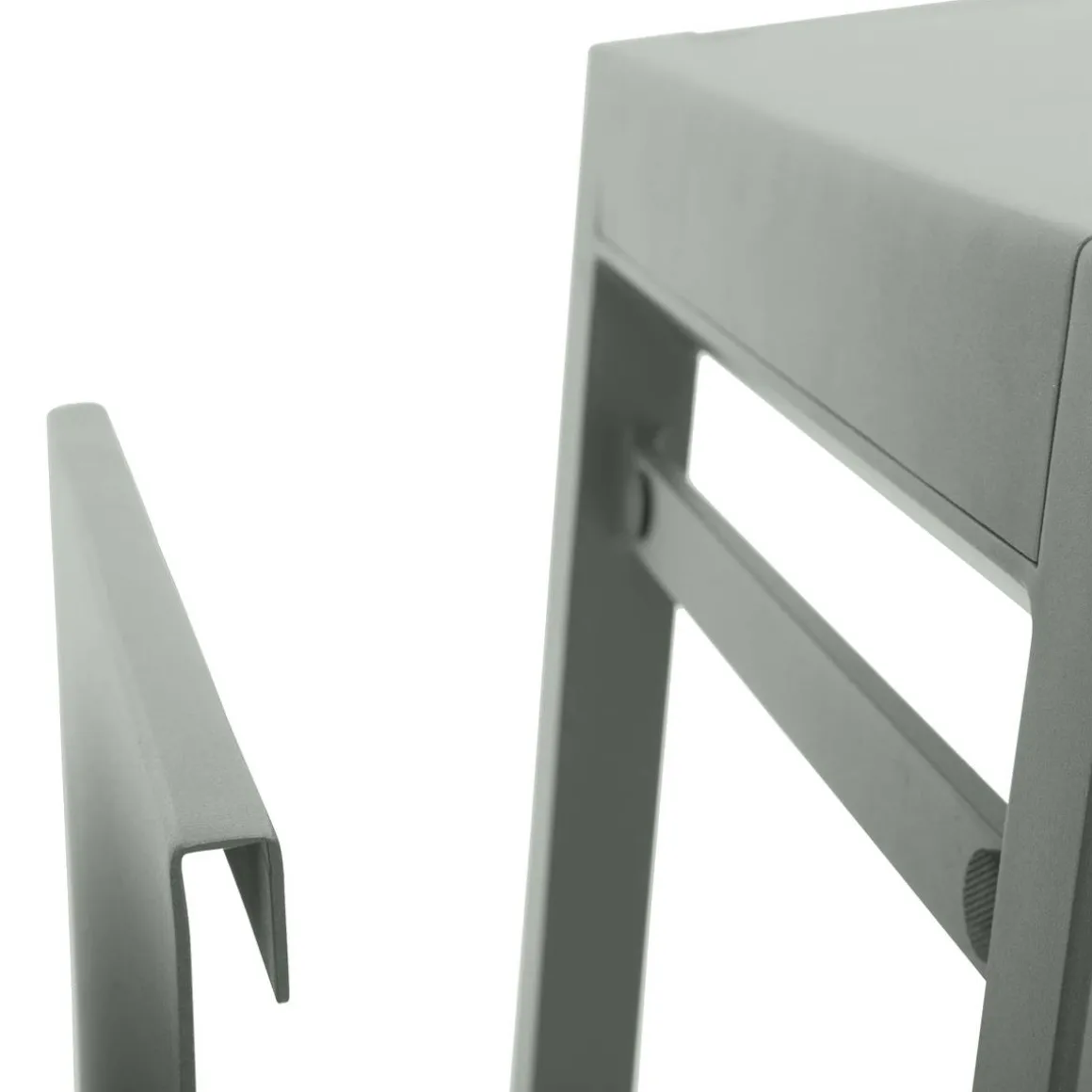 Table d'appoint de jardin carrée ALLURE Vert laurier