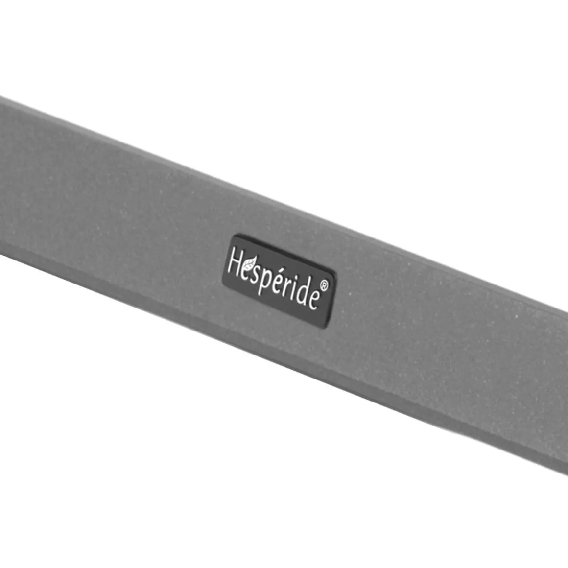 Table d'appoint de jardin carrée ALLURE Graphite