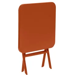 Table d'appoint de jardin carré GREENSBORO Ambre
