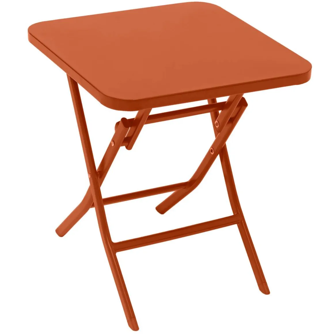 Table d'appoint de jardin carré GREENSBORO Ambre
