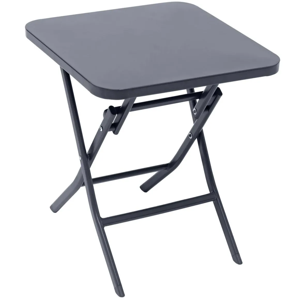 Table d'appoint de jardin carré GREENSBORO Graphite