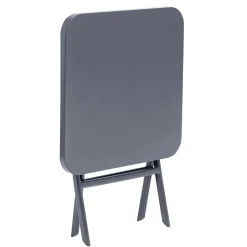 Table d'appoint de jardin carré GREENSBORO Graphite