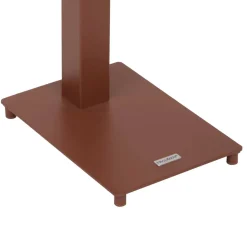 Table d'appoint de jardin ovale VENUZIA Acajou