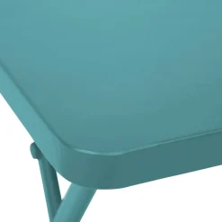 Table d'appoint de jardin pliante carrée GREENSBORO Vert opale