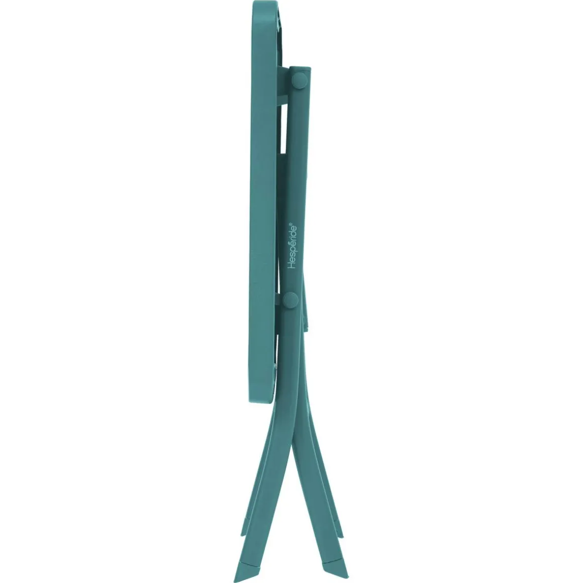 Table d'appoint de jardin pliante carrée GREENSBORO Vert opale