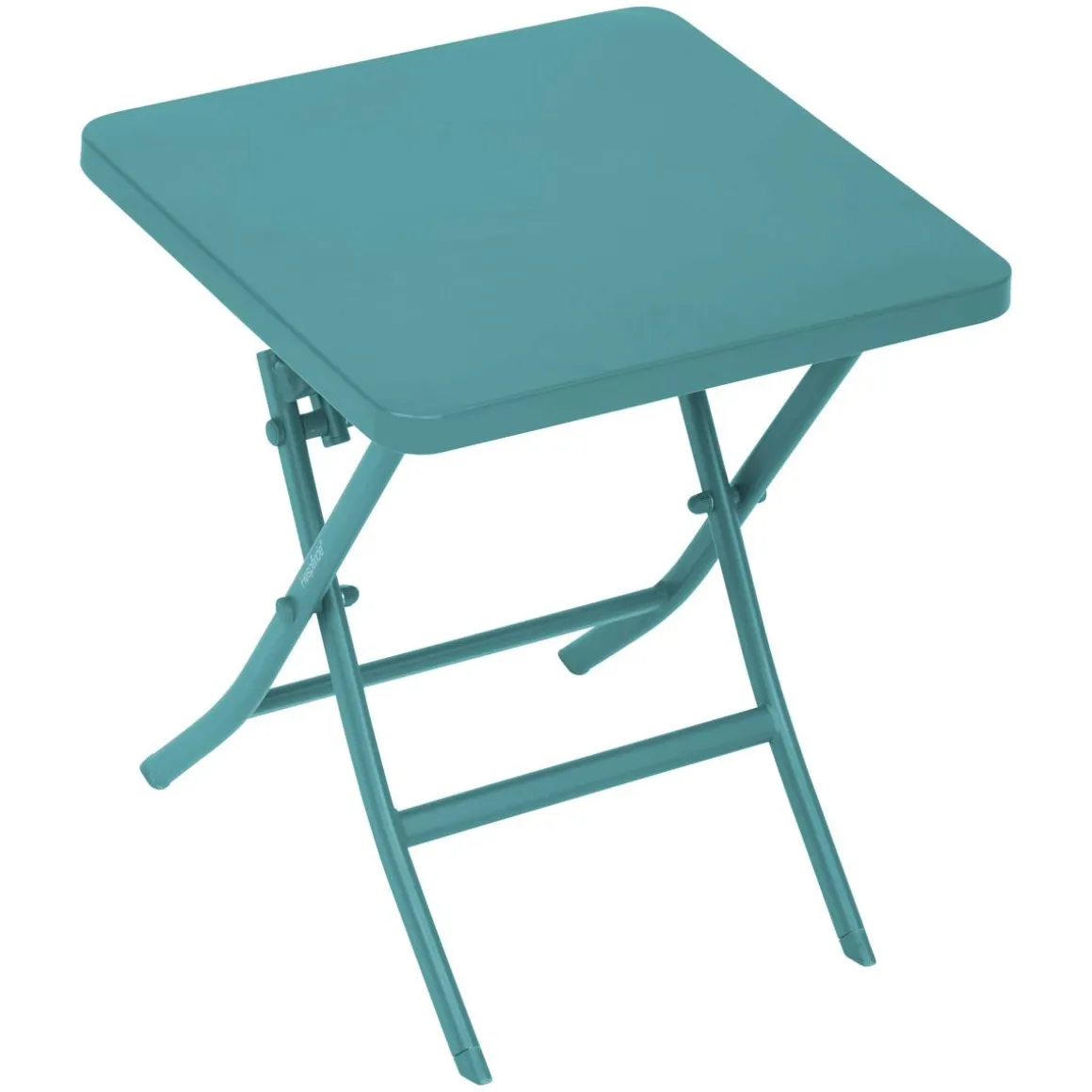 Table d'appoint de jardin pliante carrée GREENSBORO Vert opale