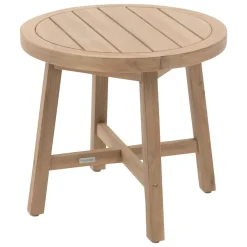 Table d'appoint de jardin ronde PAPOUASIE Acacia