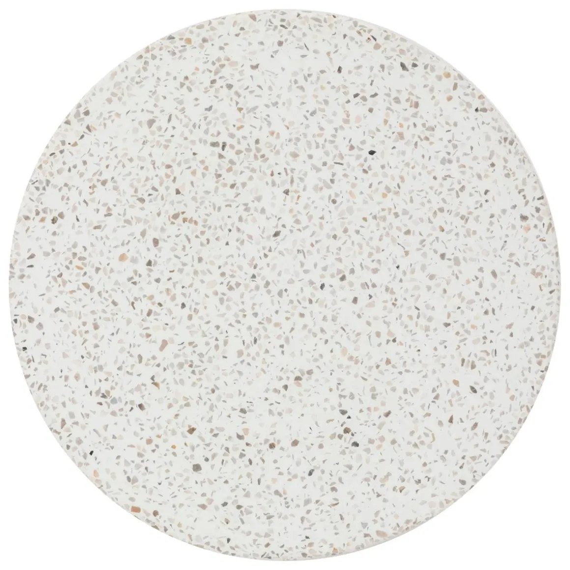 Table d'appoint de jardin ronde TIMANDRA Gris