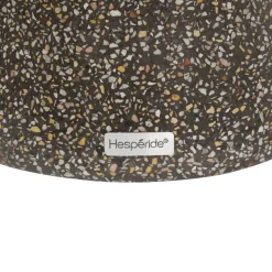 Table d'appoint de jardin ronde ALTURIO Noir
