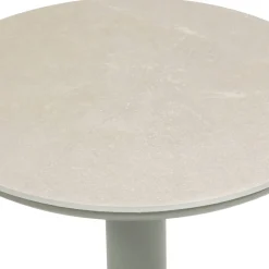 Table d'appoint de jardin ronde SOLETIA Vert laurier
