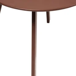 Table d'appoint de jardin ronde SAONA Acajou