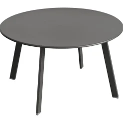 Table d'appoint de jardin rond SAONA Graphite