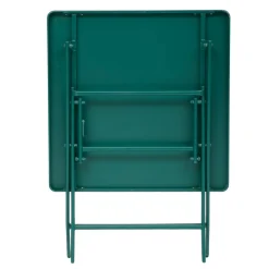 Table de balcon pliante GREENSBORO Vert Opale
