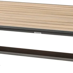 Table de jardin AXIOME Eucalyptus & Graphite