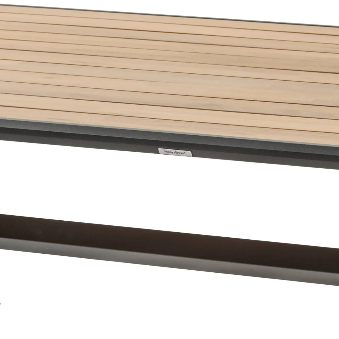 Table de jardin AXIOME Eucalyptus & Graphite