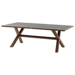 Table de jardin AXIOME Honey & Graphite