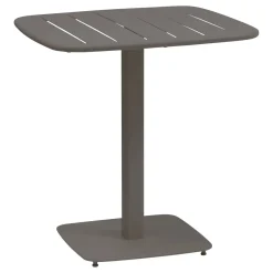 Table de jardin carrée ALEGORIA Café