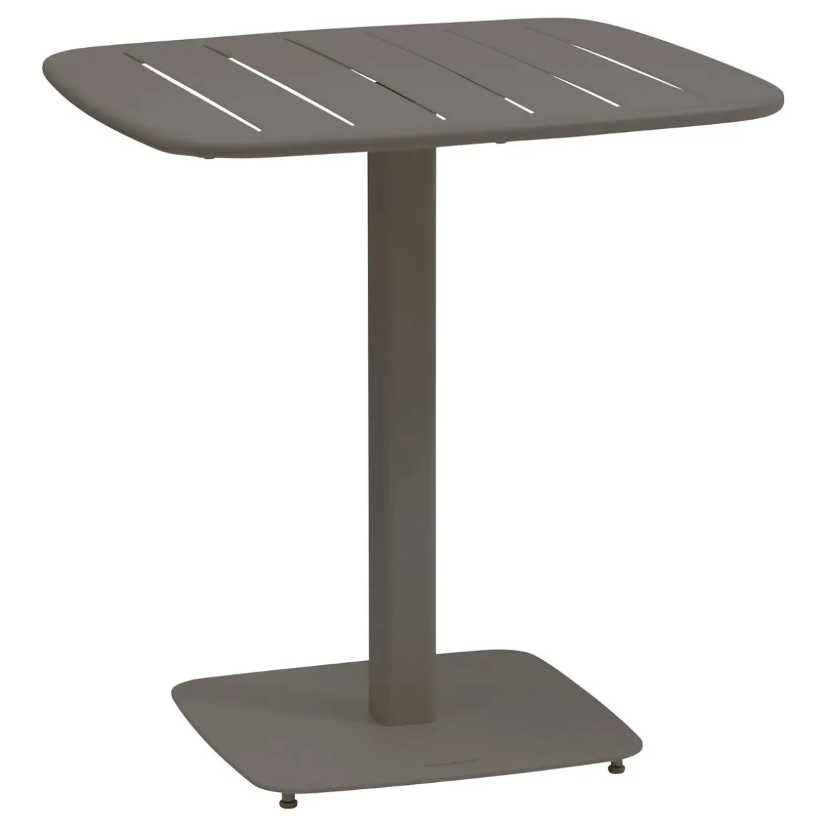 Table de jardin carrée ALEGORIA Café