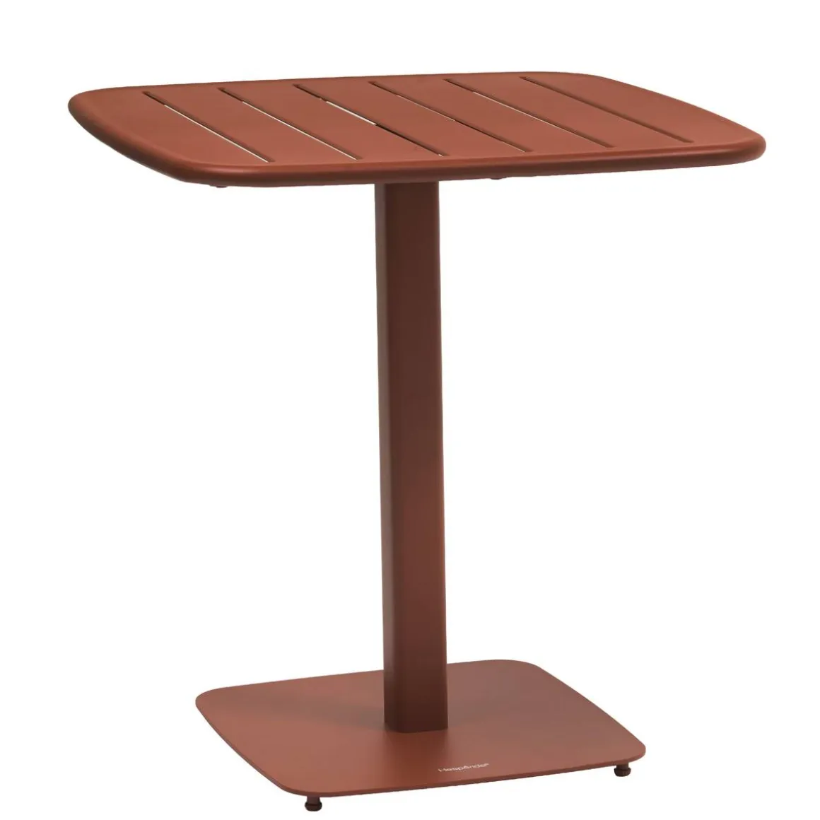 Table de jardin carrée ALEGORIA Acajou