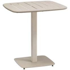 Table de jardin carrée ALEGORIA Argile