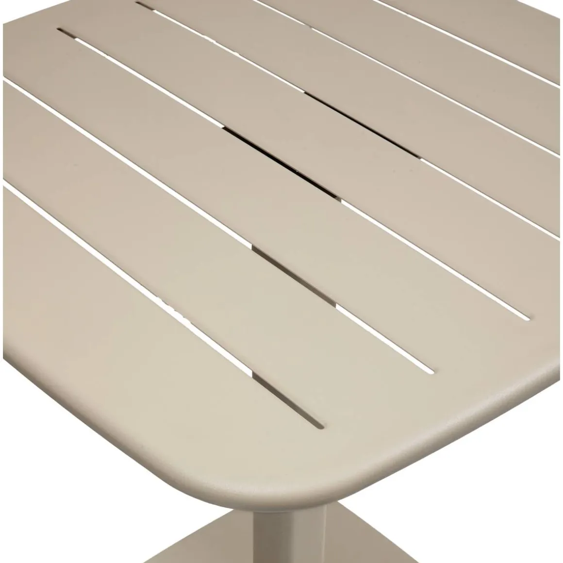 Table de jardin carrée ALEGORIA Argile