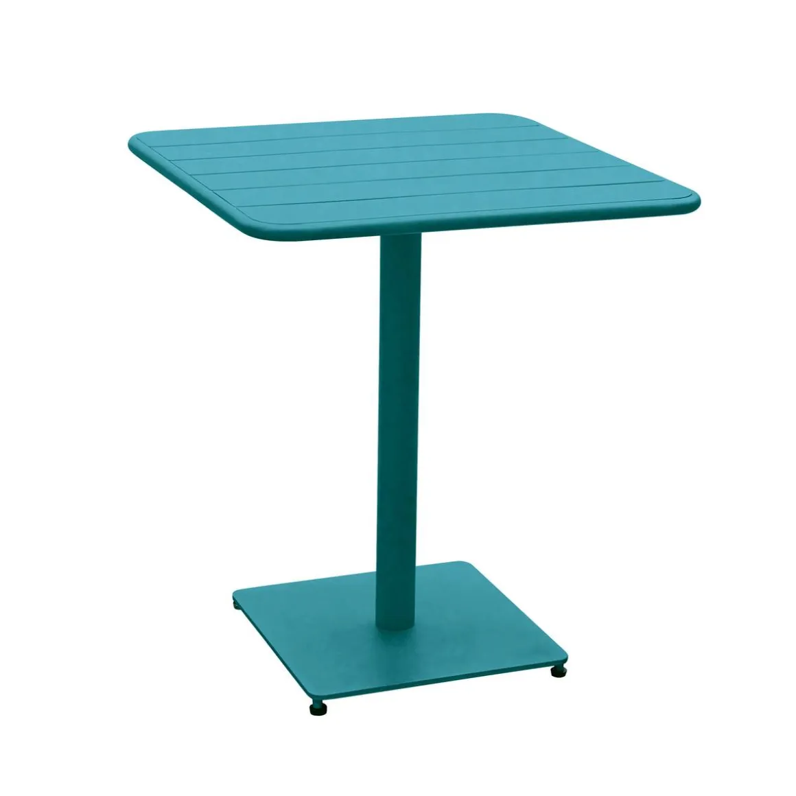 Table de jardin carrée PHUKET Bleu canard