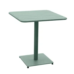Table de jardin carrée PHUKET Vert olive
