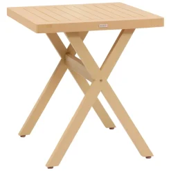 Table de jardin carrée XENIA Eucalyptus