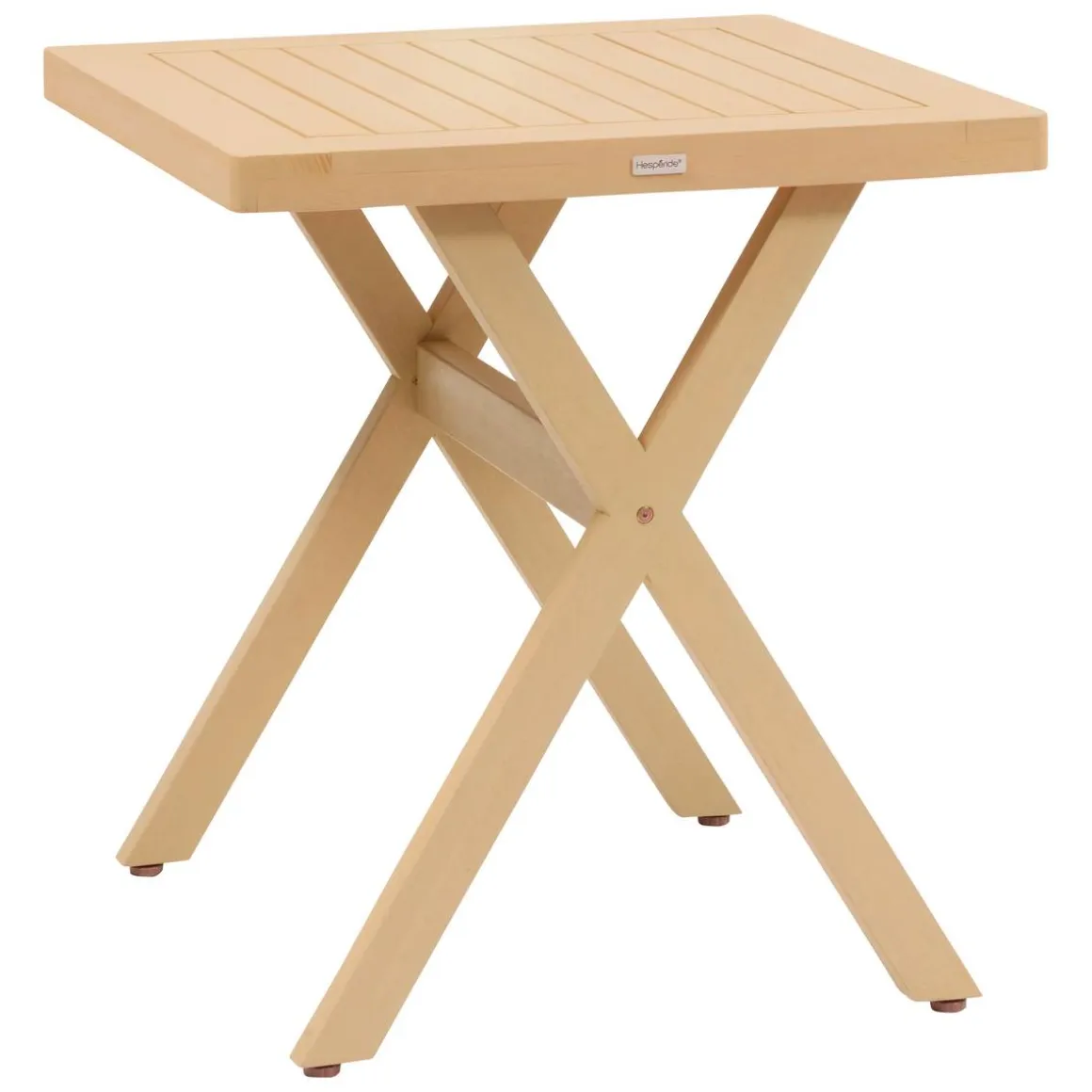 Table de jardin carrée XENIA Eucalyptus