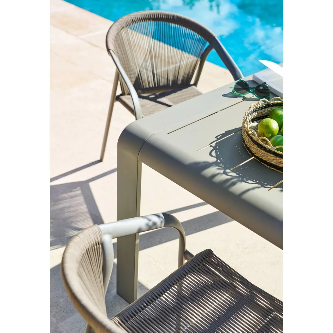 Table de jardin DOMILLY Café