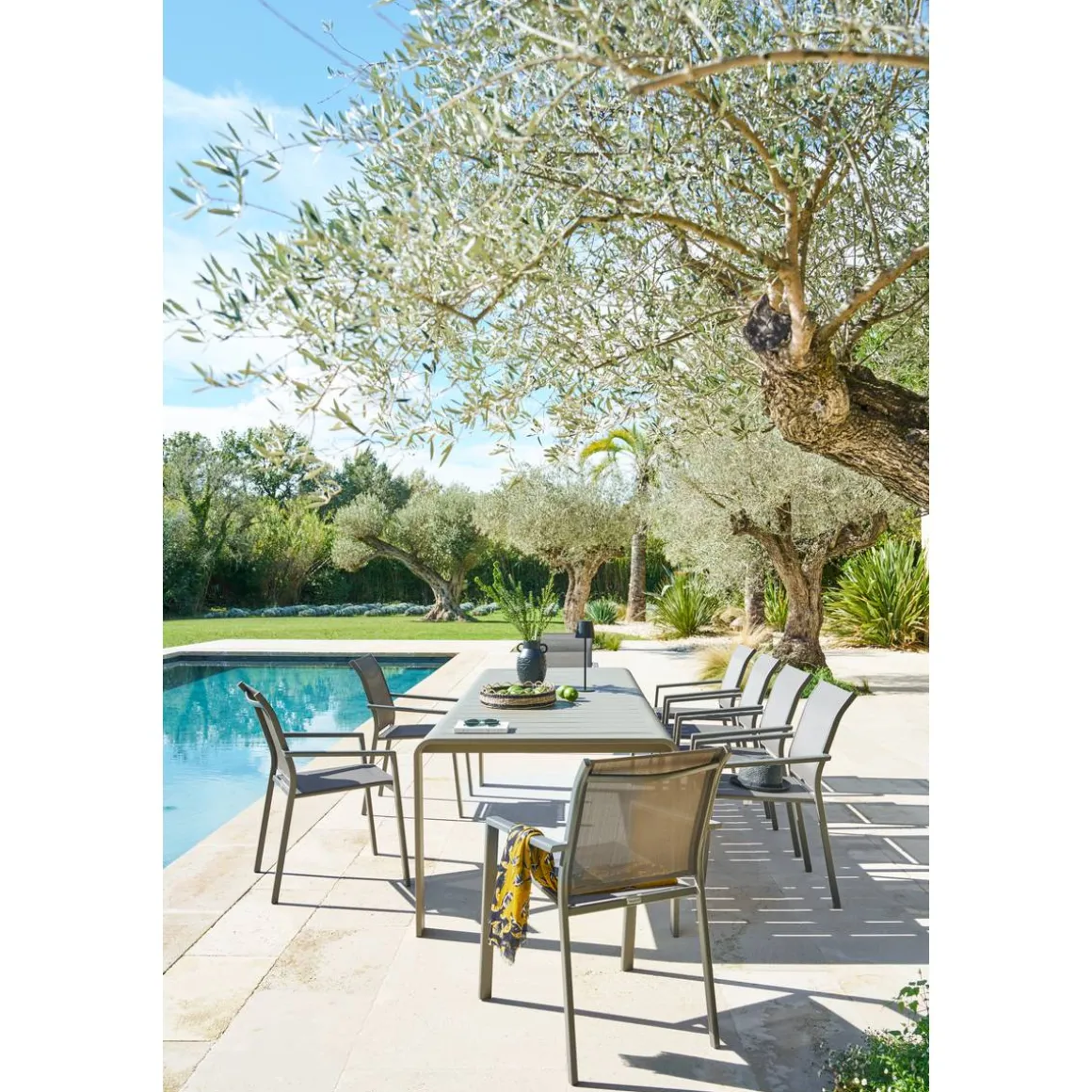Table de jardin DOMILLY Café