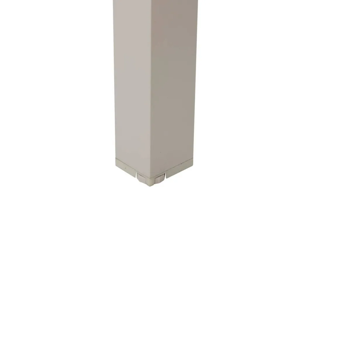 Table de jardin Effet bois Lin / Argile
